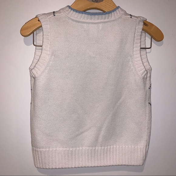 Kitestrings by Heartstrings Argyle Sweater vest - Picture 2 of 3